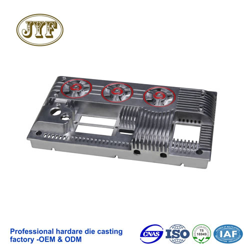 高效汽車導航鋁合金壓鑄散熱片