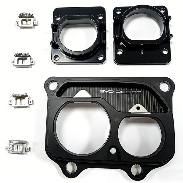 整車高壓線束固定壓鑄件 高精密鋁合金安裝底座 源頭工廠