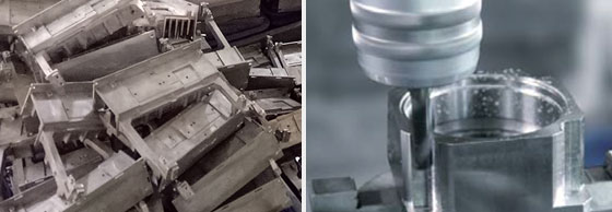 噴砂、攻牙、拋光